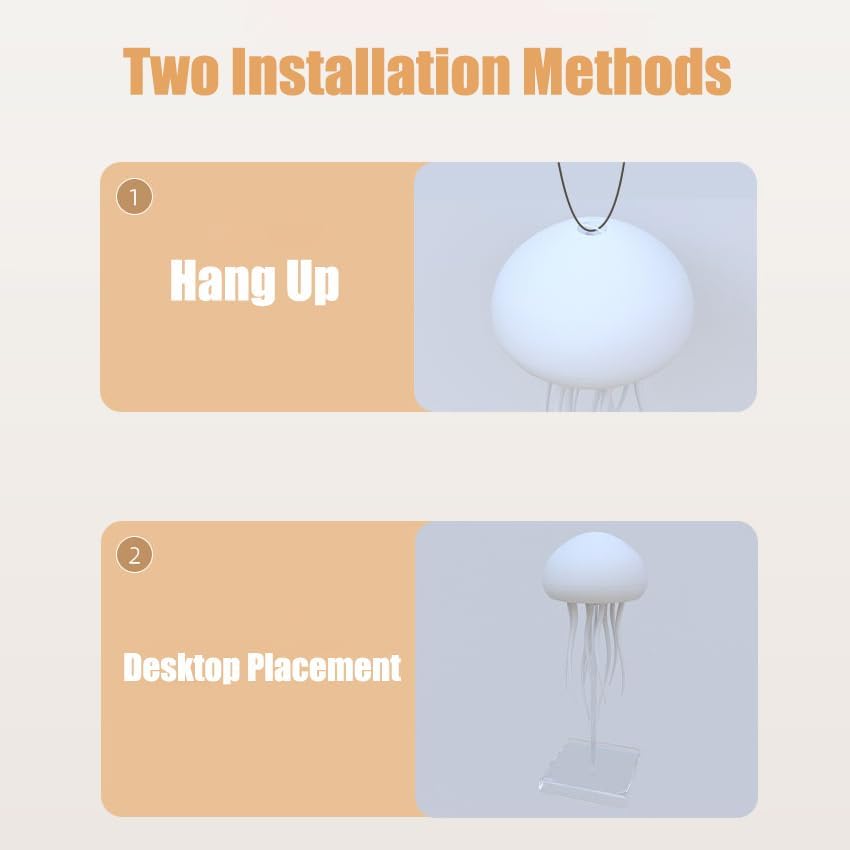 Aurora Mood Light Dynamic Jellyfish Lamp