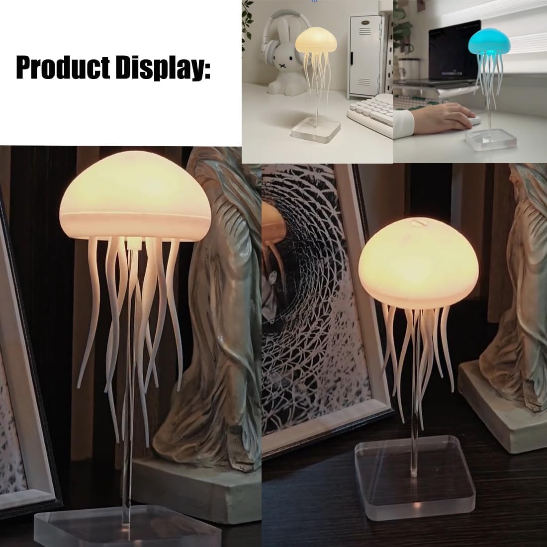 Aurora Mood Light Dynamic Jellyfish Lamp